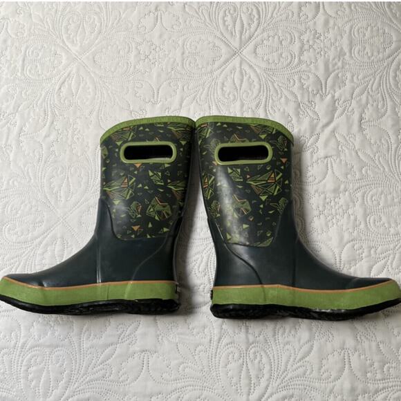 Bogs Pull On Patterned Boots Size 3 - Picture 3 of 8